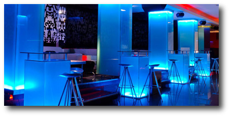 Led flexible bar, pub et discotheque