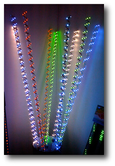 Led flexible vase tube