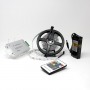 Kit ruban LED RGB 30LED/m IP20 5m contrôleur RF avec batterie 4200mAh
