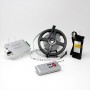 Kit ruban LED RGB 30LED/m IP20 5m capteur son avec batterie 1800mAh