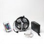 Kit ruban LED RGB 60LED/m IP20 5m contrôleur 24 touches avec boitier piles