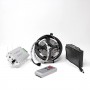 Kit ruban LED RGB 60LED/m IP20 5m capteur son avec boitier piles