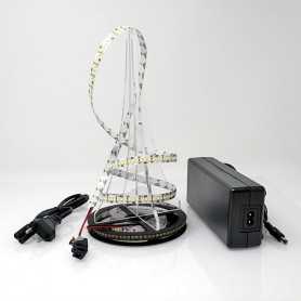 Kit ruban LED blanc neutre 204LED/m IP20 5m 220V