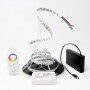 Kit ruban LED RGB+W à piles 60LED/m 5m avec contrôleur RF