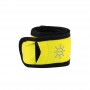 Bracelet lumineux LED jaune étanche pour sortie sportive