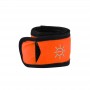 Bracelet lumineux LED orange étanche pour sortie sportive