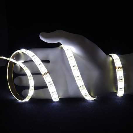 Ruban LED Blanc Chaud 1 Mètre 12V - Bande Luminaire Flexible