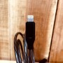 Connecteur Lightning pour cordon chargeur lumineux vert iPhone