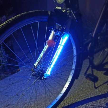 Bande LED RGB pour fourche et cadre de vélo