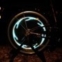 Catadioptre lumineux LED pour roue de vélo