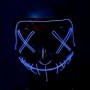 Masque lumineux La Purge bleu