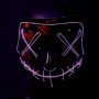 Masque lumineux La Purge violet