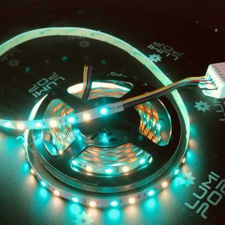 KIT ruban LED RGB+CCT batterie 4200mAh 5m multicolore et blanc variable