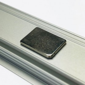 Support magnétique LARGE pour profilé LED aluminium