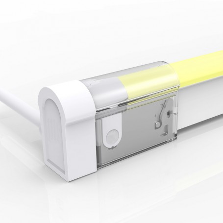 Connecteur LATERAL DROIT 01 étanche pour néon LED BULBE RGB