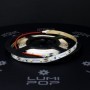 Ruban LED 12V 60LED/m blanc chaud non-étanche