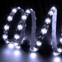 Tuning auto via bande led flexible blanche