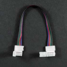 Connecteur rapide souple 2 bandes leds RGB à changement de couleur