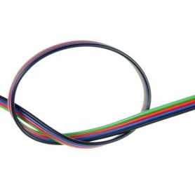 Câble électrique pour bande led RGB