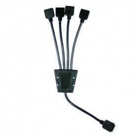 Connecteur 4 sorties pour ruban led RGB