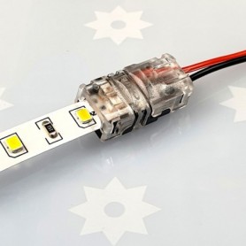Branchement du ruban LED sur le raccord rapide non-étanche