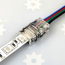 Branchement du ruban LED sur le raccord CCT rapide non-étanche