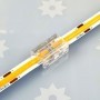 Raccordement du second ruban LED COB 8mm sur le raccord