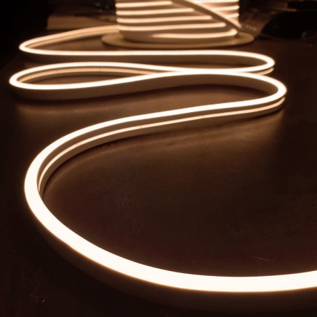 Néon LED Silicone 24V blanc chaud