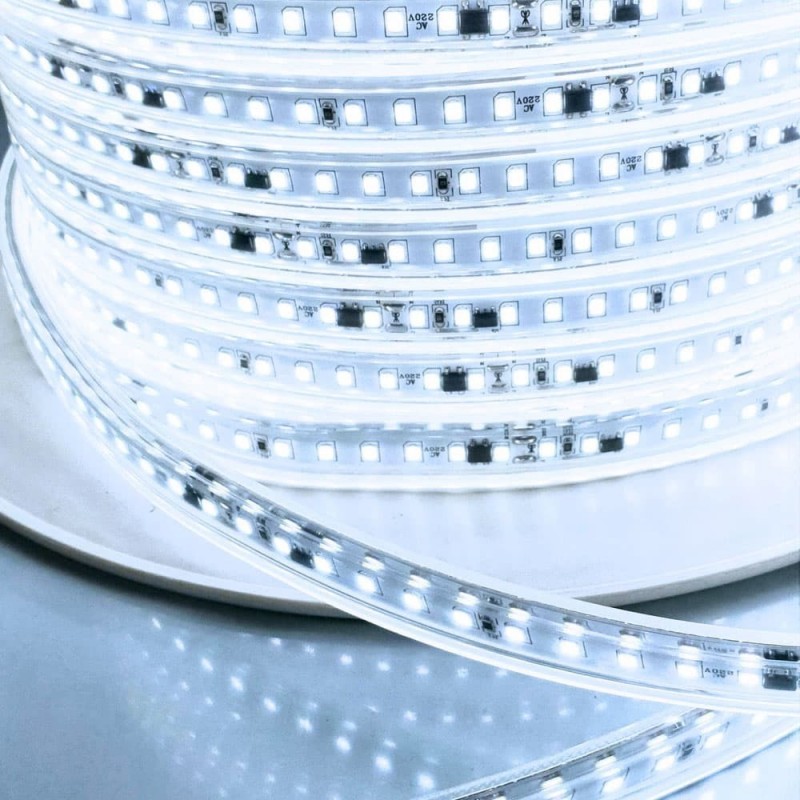 KSIBNW 20m Ruban Led Exterieur Etanche Ip65 Blanc Froid, LED Bande