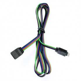 Rallonge pour ruban led RGB de 1m
