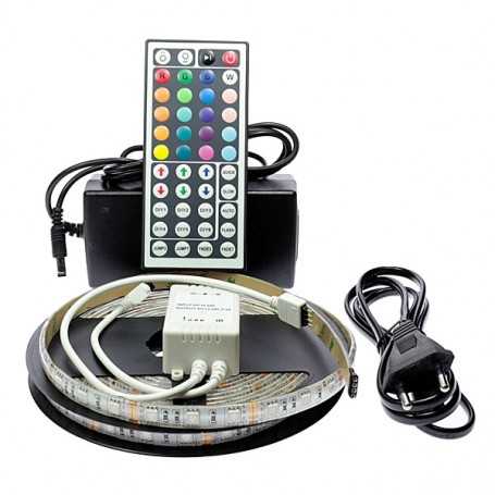 Bande LED RGB Magic Home WiFi - 2 Rouleaux De 16 Pieds Avec Contrôleur Et Télécommande