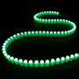 Bande LED silicone verte 12V 96LED/m étanche 1m