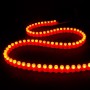 Bande LED silicone rouge 12V 96LED/m étanche 1m