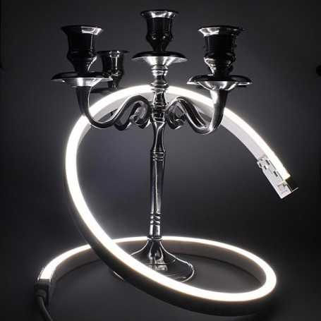 Néon LED flexible 10m blanc froid 12V slim étanche