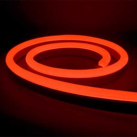 Néon LED Bulbe rouge 24V étanche 1m. Qualité PREMIUM