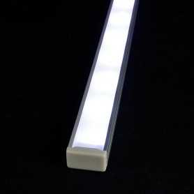 KIT profilé LED aluminium SLIM de 1m avec diffuseur givré