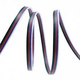 Câble électrique pour bande LED RGBW et RGBWW