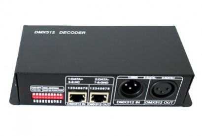 Branchement et utilisation d'un contrôleur DMX 512 pour bande led