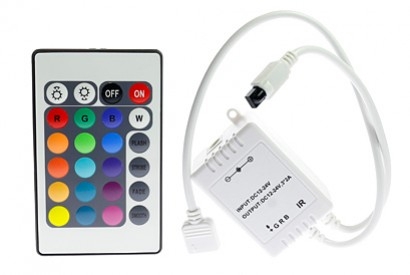 Branchement d'un contrôleur RGB infrarouge pour ruban led