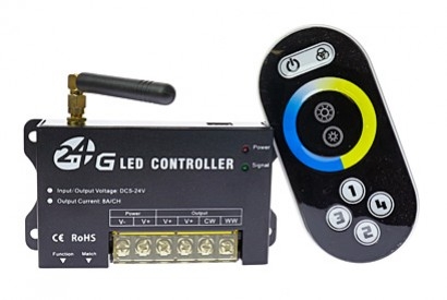 Branchement et fonctionnalités du contrôleur CCT blanc variable