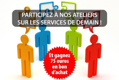 Aidez-nous à créer les services de demain !